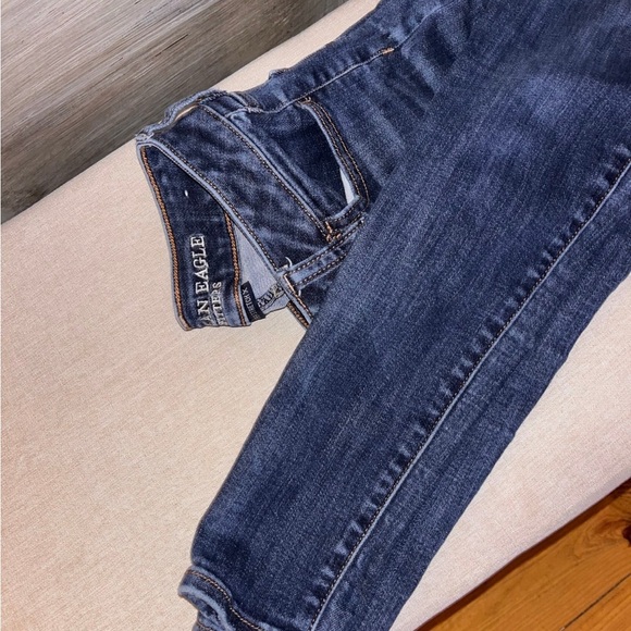 American Eagle Outfitters Women's Blue Jeans - Picture 2 of 3